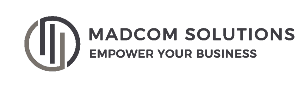 MADCOM Solutions horizontal logo