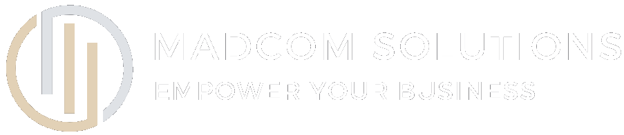 MADCOM Solutions horizontal logo